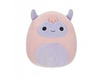 Jucarie de plus 19 cm Yeti roz-mov - Ronalda, Squishmallows