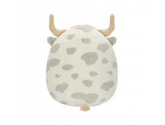 Jucarie de plus 19 cm Vacuta cu pete gri - Borsa, Squishmallows