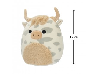 Мягкая игрушка Squishmallow - Коровка Борса (19 см)