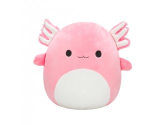 Jucarie de plus 30 cm Axolotl roz - Archie, Squishmallows