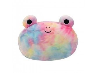 Jucarie de plus 30 cm Broascuta multicolora - Carlito, Squishmallows