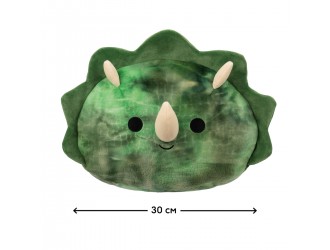 Мягкая игрушка Squishmallow - Трицератопс Трей (30 см)