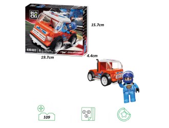 Конструктор 100 el. Grand Tour-Truck Race Team, Blocki
