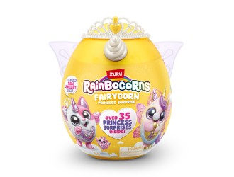 Jucarie de plus surpriza Rainbocorns Fairycorn Princess S6, Gemmie