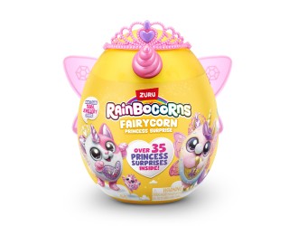 Jucarie de plus surpriza Rainbocorns Fairycorn Princess S6, Ruby