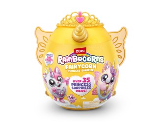 Jucarie de plus surpriza Rainbocorns Fairycorn Princess S6, Majesty