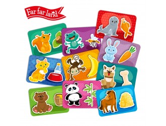 Игра на липучке - Кто это ест? Far Far Land