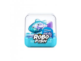 Jucarie Peste inotator-interactiv RoboFish azuriu Robo Alive  S3