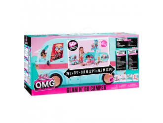 Set de joaca Rulota cu accesorii - Glam N'Go Camper L.O.L. Surprise!