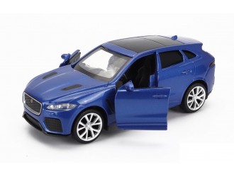 МОДЕЛЬ АВТОМОБИЛЯ JAGUAR F-PACE, 1:36, СИНИЙ