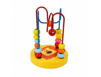Деревянная игрушка Лабиринт (разные цвета) 10 х 8 х 12 см.