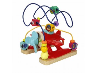 Деревянная игрушка Лабиринт - Самолет 20 х 20 х 25,1 см.