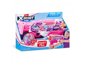 Водяной бластер Unicorn Splash Fast-Fill Skins Hyperload, X-Shot, Zuru
