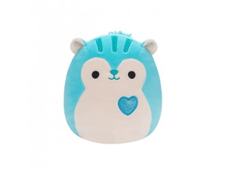 Jucarie de plus 13 cm, Veverita azurie - Santiago, Squishmallows