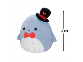 Мягкая игрушка Squishmallows - Синий кит Самир (13 cm)