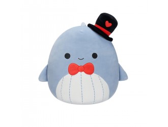 Jucarie de plus 13 cm, Balena albastra - Samir, Squishmallows