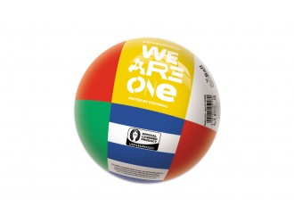 Мяч Био EURO 2024, 14 см, разноцветный, Mondo 05998