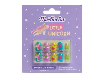 Набор из 10 накладных ногтей Little Unicorn Nails press-on , Martinelia