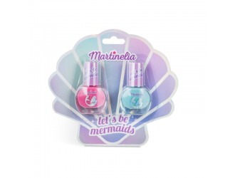 12220 Set 2 x 4ml lacuri de unghii, Let's Be Mermaids, Martinelia