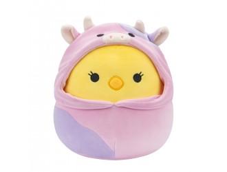 Jucarie de plus 30 cm, Puisor de pasare Triston imbracat, Squishmallows