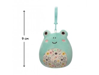 Мягкая игрушка на клипсе Squishmallows - Лягушка Фрид (9 cm)