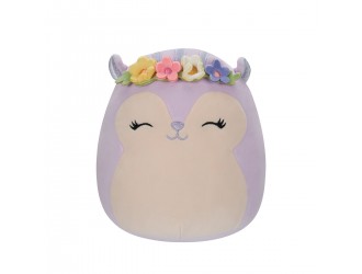 Jucarie de plus 19 cm, Veverita mov Sydnee, Squishmallows