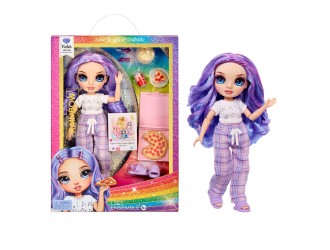 Papusa Rainbow High Junior PJ Party – Violet Willow 