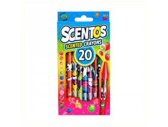 Set 20 creioane cerate aromate - Feeria Fructelor Scentos
