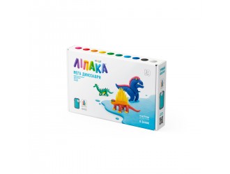 Set Pasta de modelat care se usuca in 24h Dinozauri 3 tipuri, Lipaka