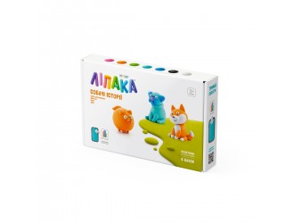 Set Pasta de modelat care se usuca in 24h, 3 tipuri de caini, Lipaka