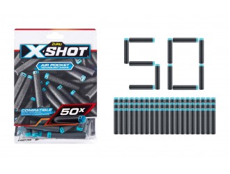 Cartuse rezerva, X-SHOT, ZURU, 50 bucati 02597