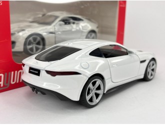 Модель автомобиля Jaguar F-Type, белый 1:36, pull-back, TAYUMO