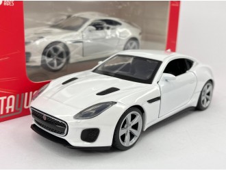 Модель автомобиля Jaguar F-Type, белый 1:36, pull-back, TAYUMO