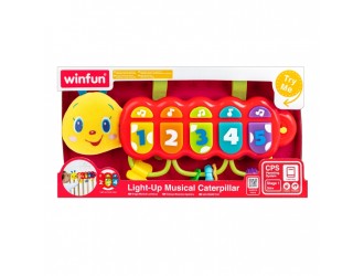 Пианино Гусеница со светом и подвесными элементами Winfun