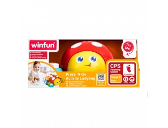 Игрушка Божья коровка, со звуками Winfun