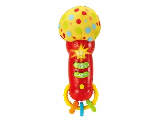 Игрушка микрофон со звуком и светом, Winfun