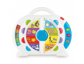 Jucarie Carte portabila educativa cu activitati, engleza, Winfun