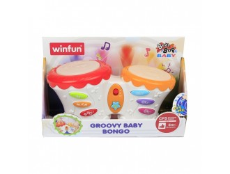 02005A Jucarie Tobe Bongo cu sunete si lumini Winfun