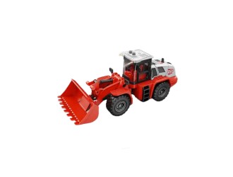 Трактор-Бульдозер, красный, со звуками и светом 1:16, JSTOYS, ZJA345701