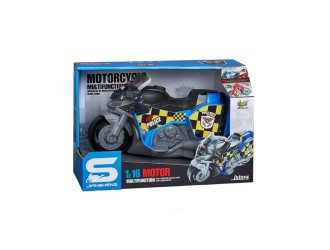 Игрушечный полицейский мотоцикл, с инерцией, звуками и светом 1:16, JSTOYS, ZJA329904