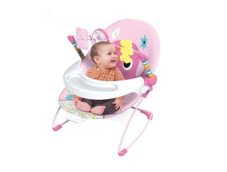 Качели Слон 2 в 1 розовые, ZJA347345