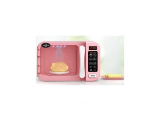 Игрушка, Розовая микроволновая печь с подсветкой и аксессуарами, ZJA343952
