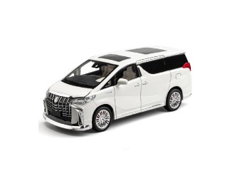 Модель автомобиля Toyota Alphard 1:18, металл, со звуками и подсветкой, ZJA357735
