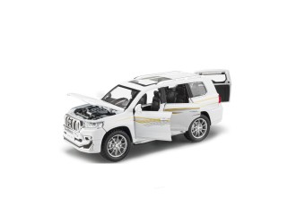 Модель автомобиля Toyota Land Cruiser Prado, 1:24, металл, со звуками и подсветкой, ZJA357766