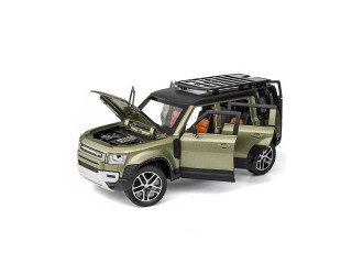 Модель автомобиля Land Rover Defender, 1:24, металл, со звуками и подсветкой, ZJA357757