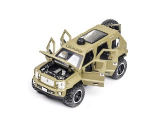Американская модель автомобиля G-PATTON, 1:24, металл, со звуками и подсветкой, ZJA265755