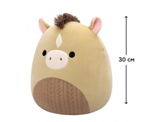Плюшевая игрушка 30 см, Марсианская лошадь бежевый, Squishmallows