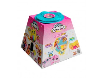Jucarie gonflabila Unicorn alb 22 cm minge pufoasa cu pompa Biggies