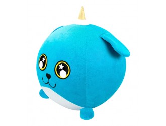 Jucarie gonflabila Catelus 45 cm minge pufoasa cu pompa Biggies