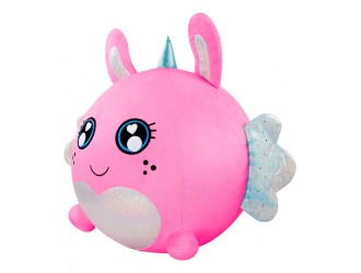 Jucarie gonflabila Iepure 45 cm minge pufoasa cu pompa Biggies